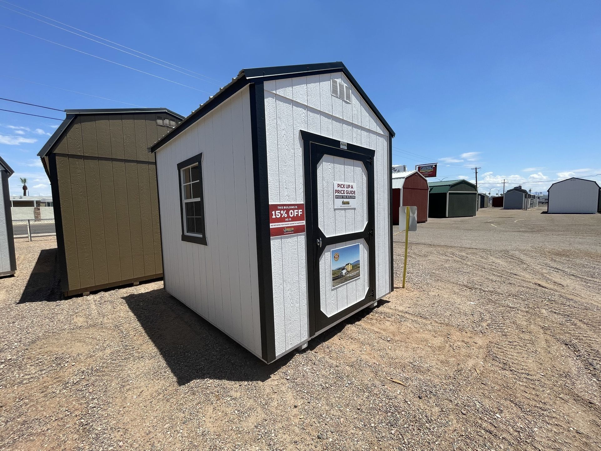 8x10 shed - tools - garden - backyard