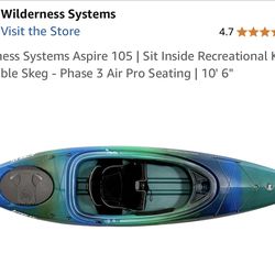 Like new Wilderness Systems kayak