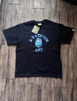 BAPE CAMO BLUE TEE SHIRT