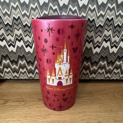 Walt Disney World Cinderella Castle Starbucks Ceramic Tumbler Cup