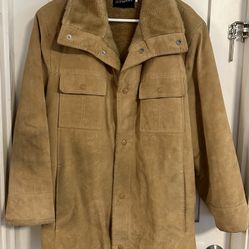 Vintage JC Penny Suede Coat Jacket Men’s L