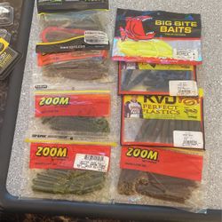 Plastic Swim Baits 8packs In Total $25 