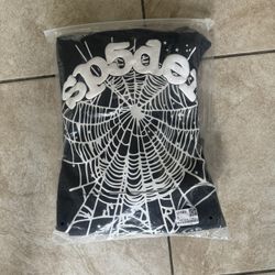  Black Graphic Hoodie – New in Bag – Streetwear Pullover Size-Small