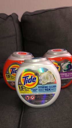 3 Tide Pods 25 Packs Each