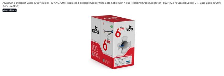 Cat 6 Ethernet Cable