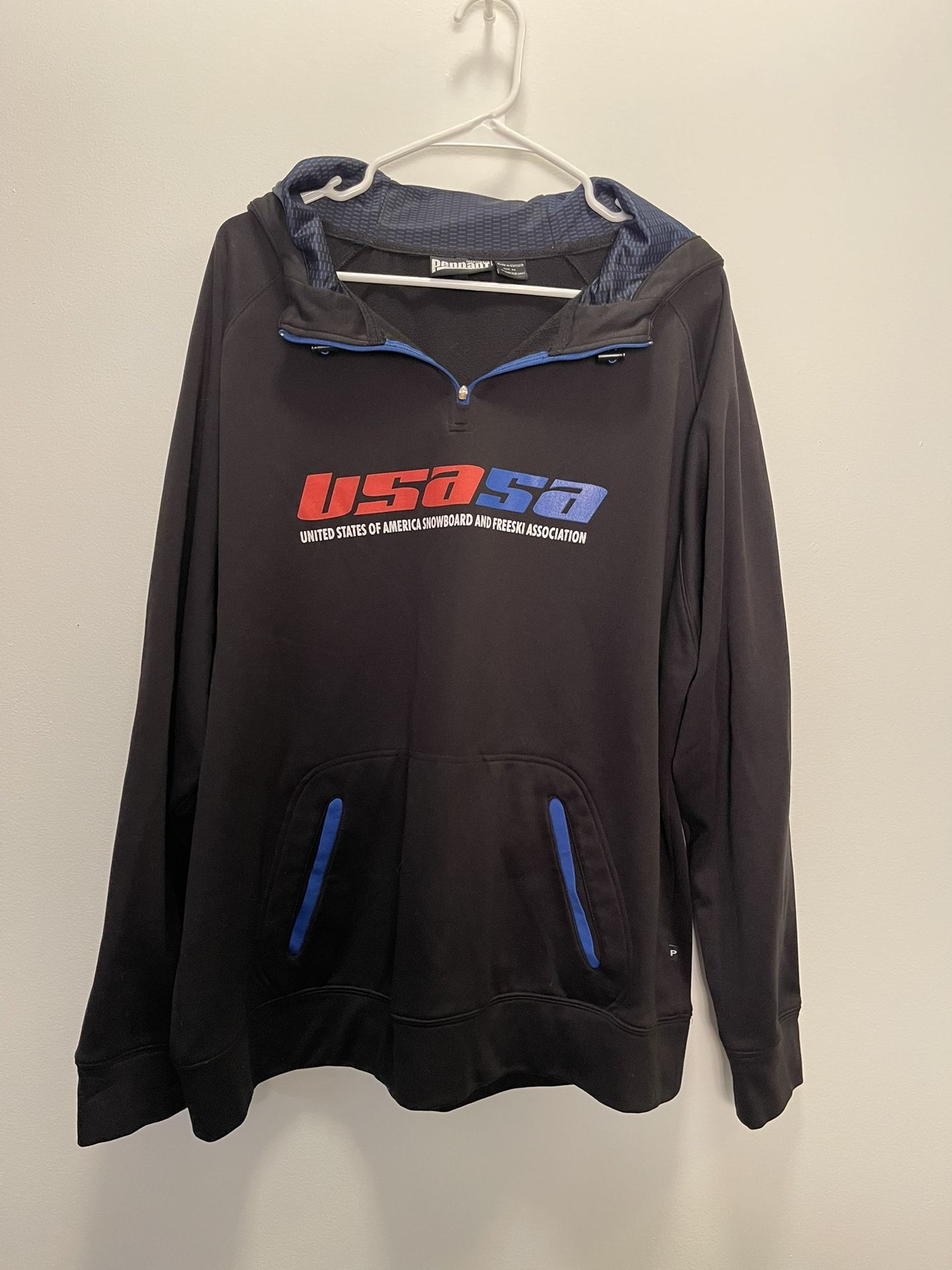 Pennant Men’s Hoodie Sportswear Sweatshirt 2XL