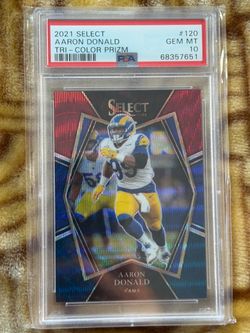 Aaron Donald Tri Color Prizm