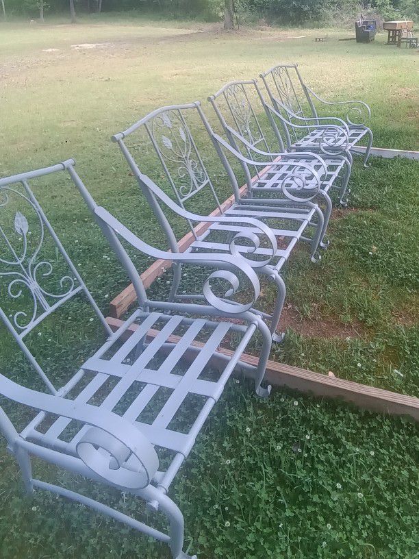 Wrought Iron Chairs  