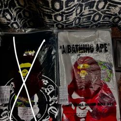 Red And White Bape Shirt 