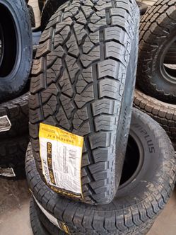 New Set of tires 265 70 17 APLUS AT