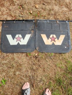 Western star mud flaps