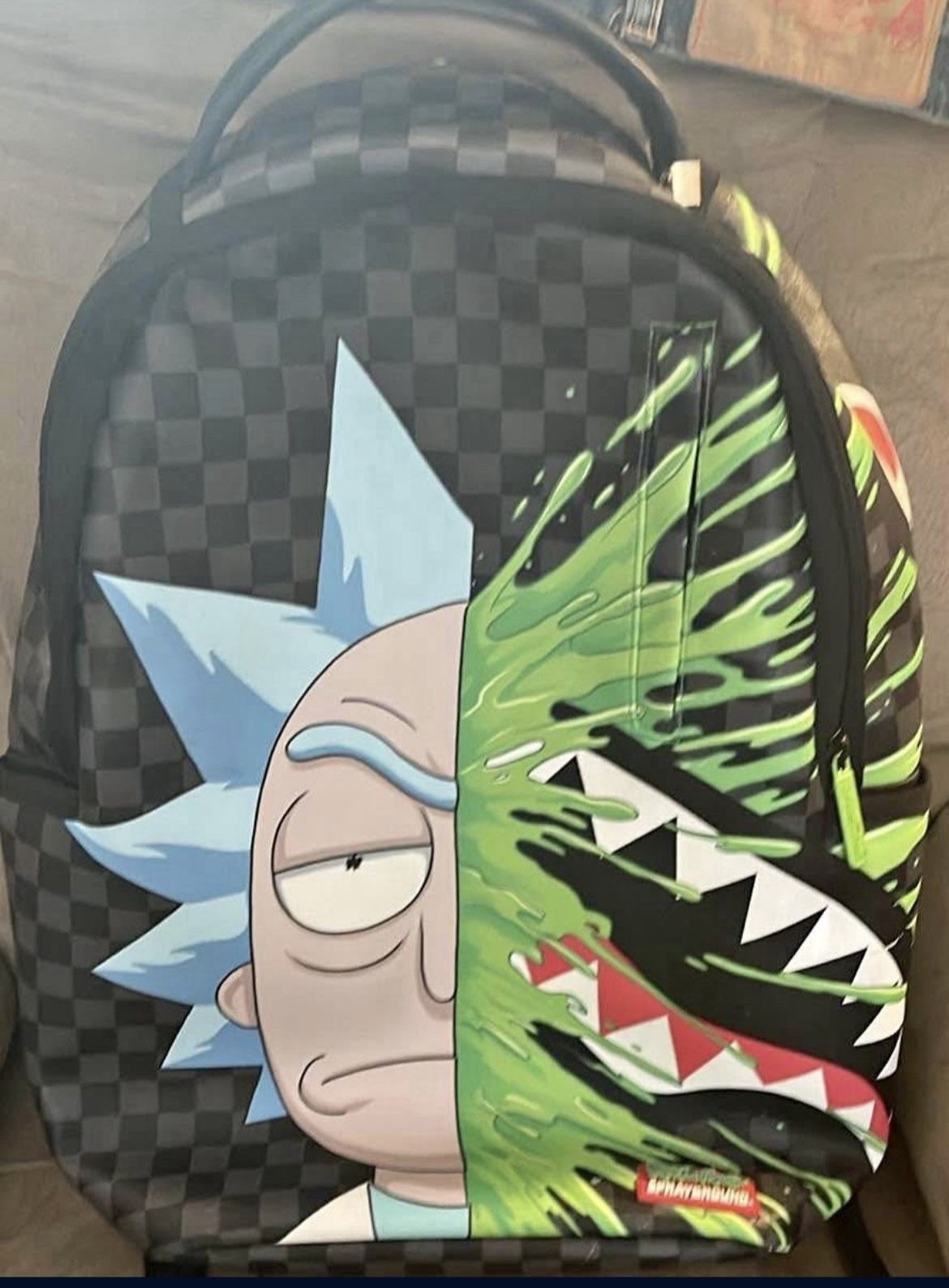 Sprayground x Rick & Morty Brainshark (DLXV) Backpack
