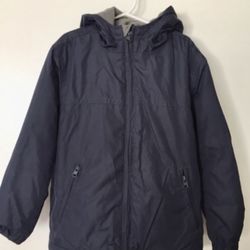 Gap Coat Jacket Kids - size Small - Color Navy Blue (fleece on the inside)