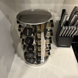 Revolving Countertop Spice Rack