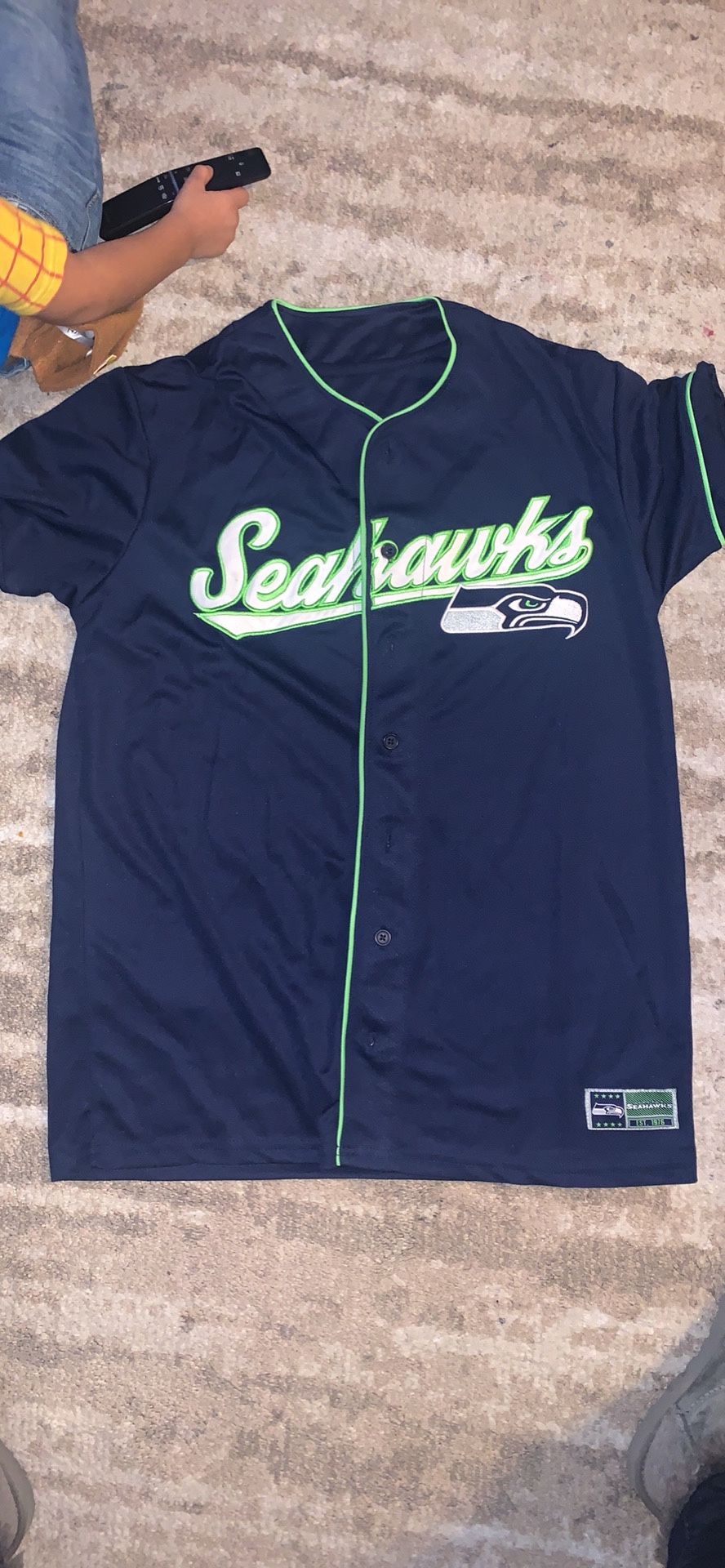 Size M Seahawk Shirt