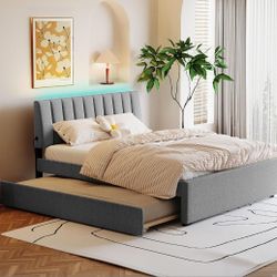 Queen Size Trundle Bed 