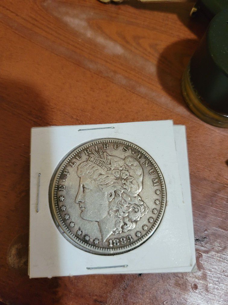 1883 Morgan Silver Dollar $1 Coin
