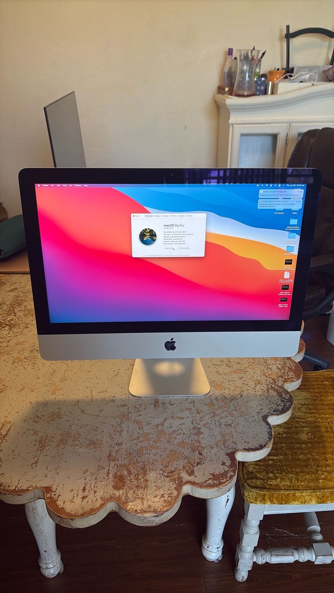 Mac Big Sur Desktop 21.5 Inch 2017