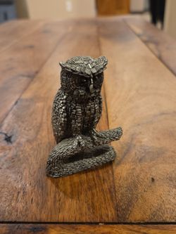 Honeywell pewter figurine