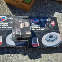 Front Rotors And Brake Pads