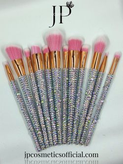 Silver Diamond Brushes