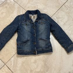 Cozy Jean Jacket (size 10