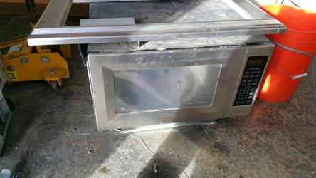 Stainless steel microwave