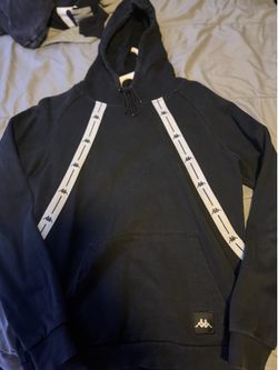 medium black kappa hoodie