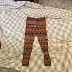 byLondon Ikat Style Bohemian Print Pants 