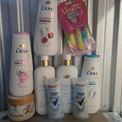 Women shower bundles.