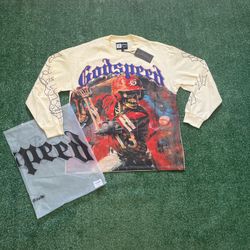 Mens Cream Godspeed GrandSlam LongSleeve