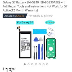 Battery replacement for Samsung Galaxy S7