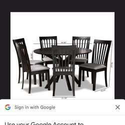 Dining Table Brown 