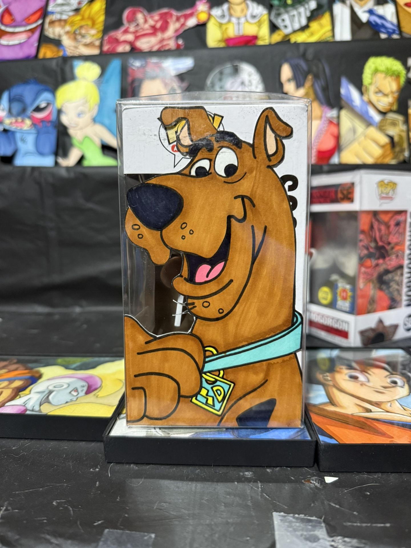 Funko Pop! Scooby Doo With Custom Art Insert 1045