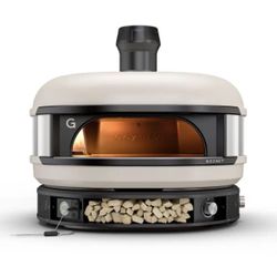 Dome Propane Outdoor Pizza Oven Cream in White