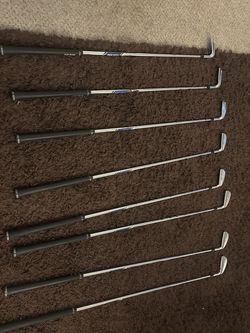 Full set of right handed call away project x irons