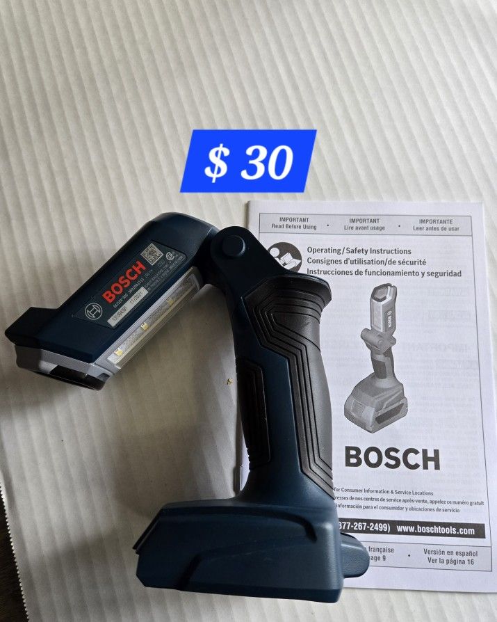 Bosch
18-volt Battery packs Cordless 300-Lumen LED Rechargeable Power Tool Flashlight (Tool Only)