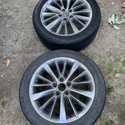 2 Only — 225/50r18 5x4.5 5x114.3 Stock Infiniti Q50 370z 350z G35 G37 Altima accord Civic Rsx Camry Corolla RAV4 Tacoma Wheels Rims Tires!!!!!!!
