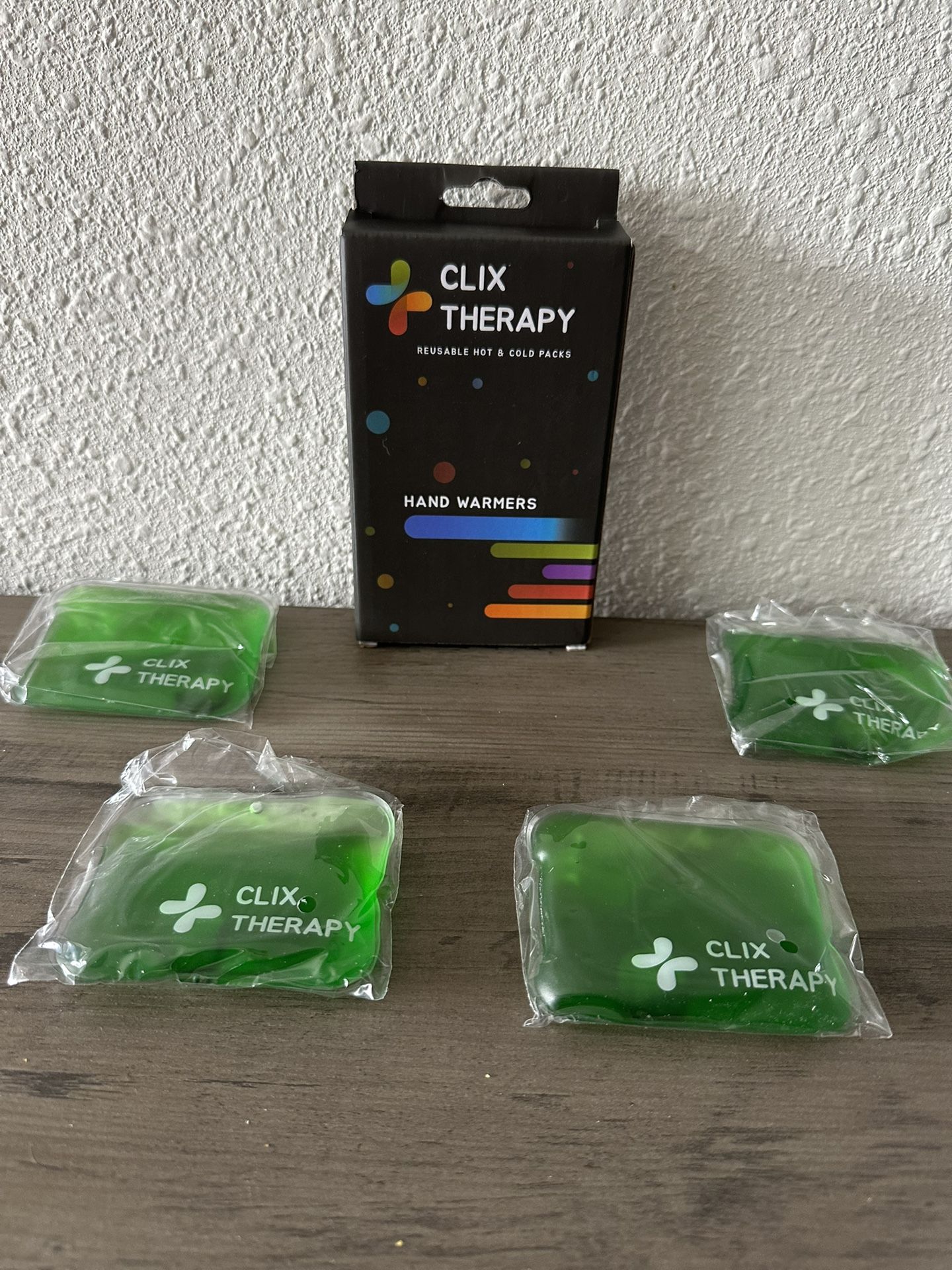 *Brand New* Clix Therapy Reusable Hand Warmers 