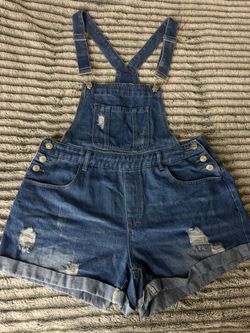 Overall shorts