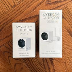 Wyze Cam Outdoor V1 Starter Bundle And Expansion Cam