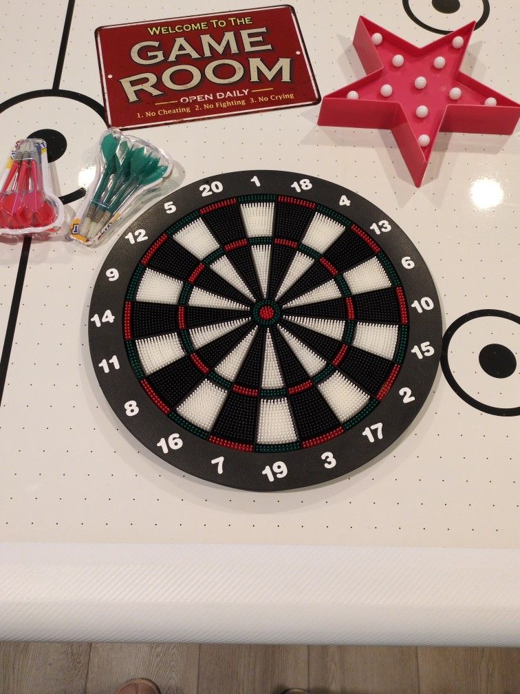Dart Board, Game Room Sign