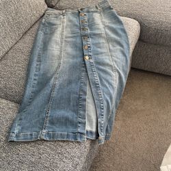 Skirt/ Style & Co/Denim