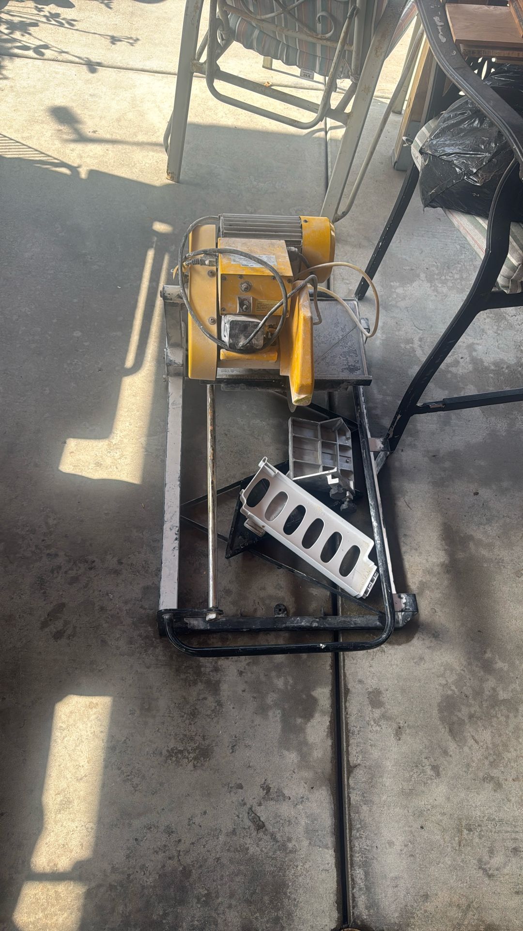 Tile Saw New Blade