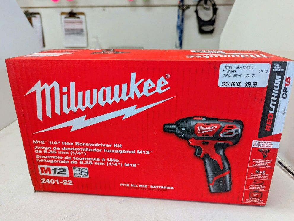 Milwaukee Impact Driver New In Box