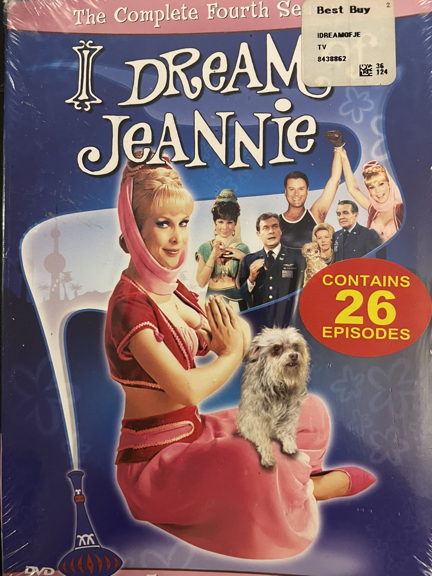 I DREAM Of JEANIE The Complete 4th Season (DVD-1968)NEW Barbra Eden+Larry Hagman
