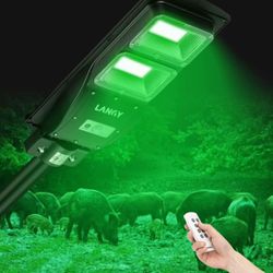 LANGY Hog Hunting Lights, Solar Green Light for Hunting Hogs Deers