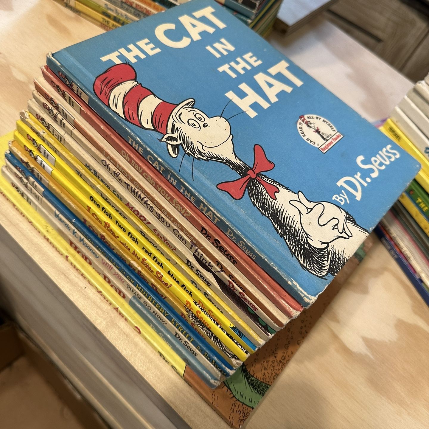 Stackinghat Book Cat In The Hat Book Spine