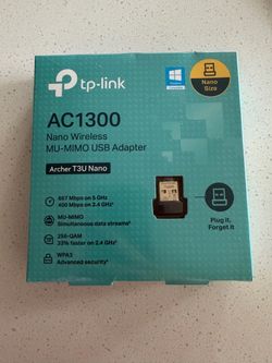 TP-Link Archer T3U Nano AC1300 USB WiFi Adapter | BRAND NEW