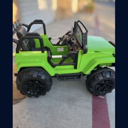 Green Jeep